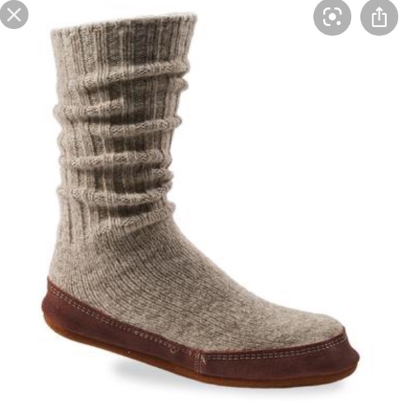Acorn Original Slipper Sock Suede - Picture 1 of 12